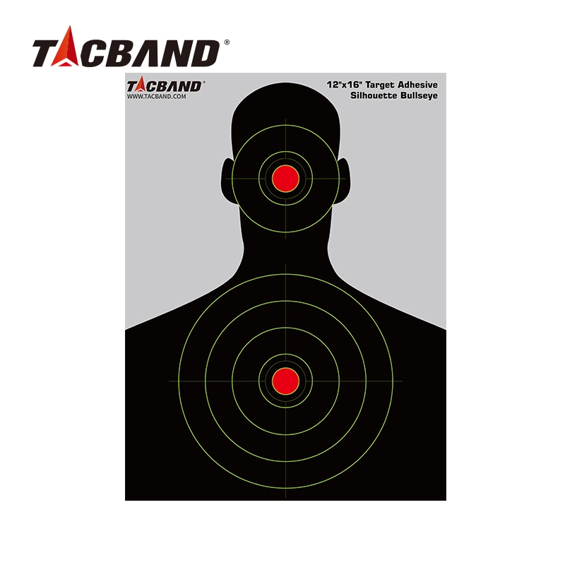 Tacband Shooting Practice Training 12*16 Inch Reactive Paper Cardboard Target