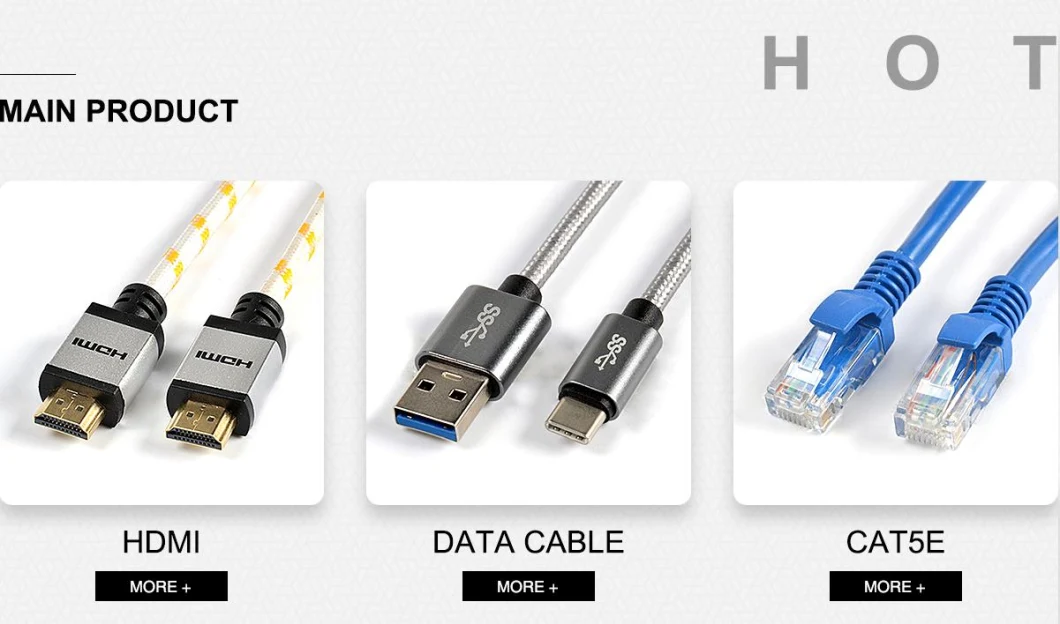 Active Optical Cable HDMI to HDMI 2.0 Male to Male 4K Fiber Aoc Cable with Built-in IC 50m (Support 18Gbps, HDR, 4K 60Hz 4: 4: 4)